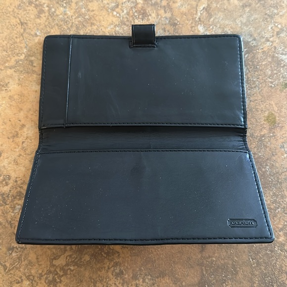 Coach check book cover - Picture 2 of 4